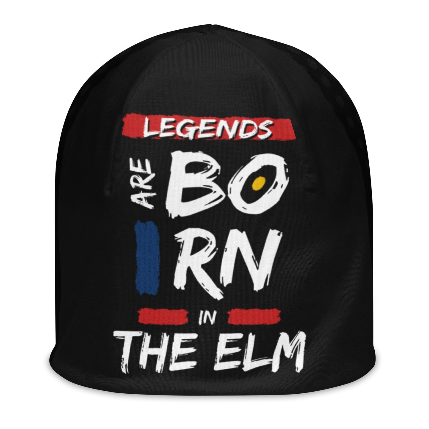 Elm Legends Print Beanie