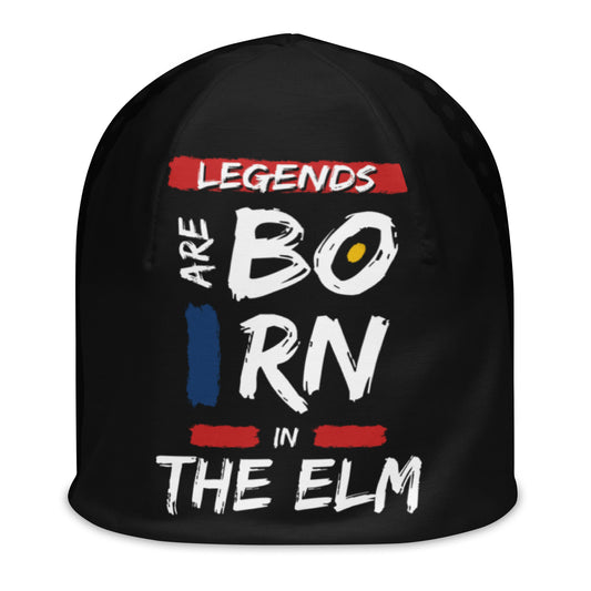 Elm Legends Print Beanie