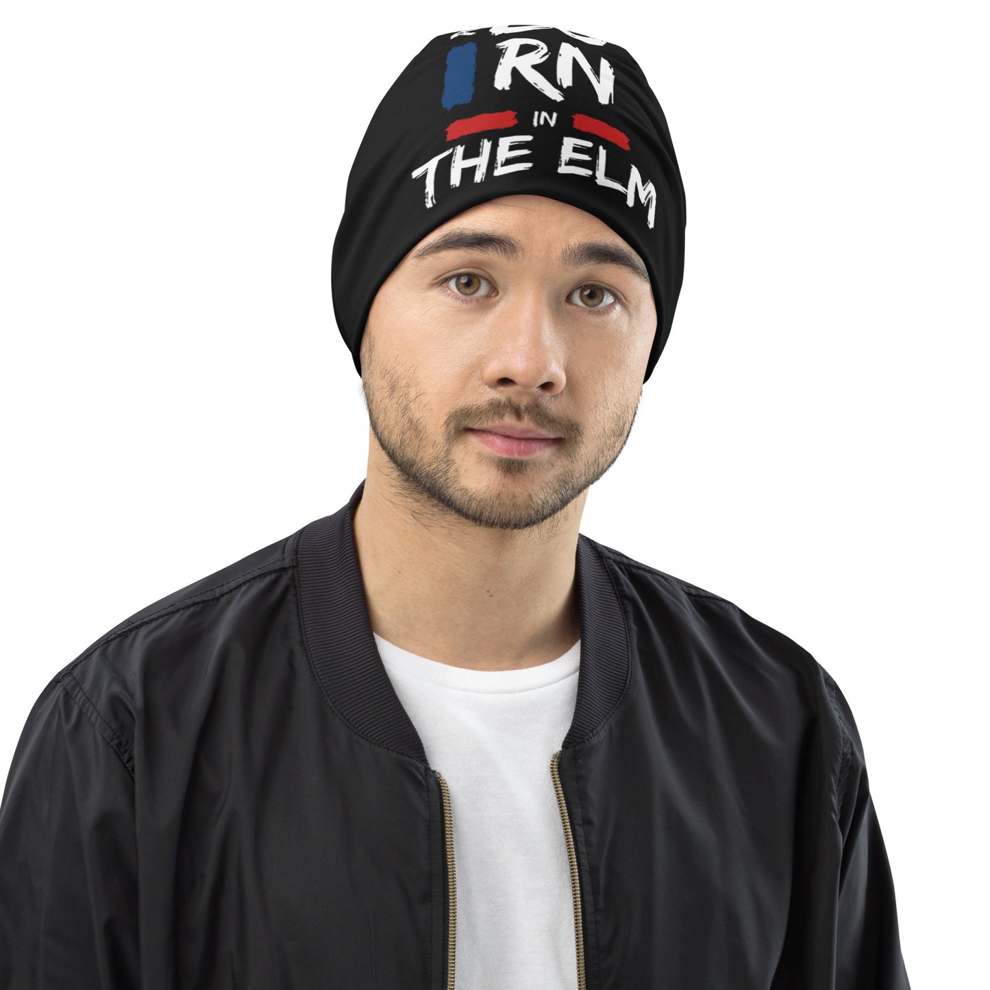 Elm Legends Print Beanie