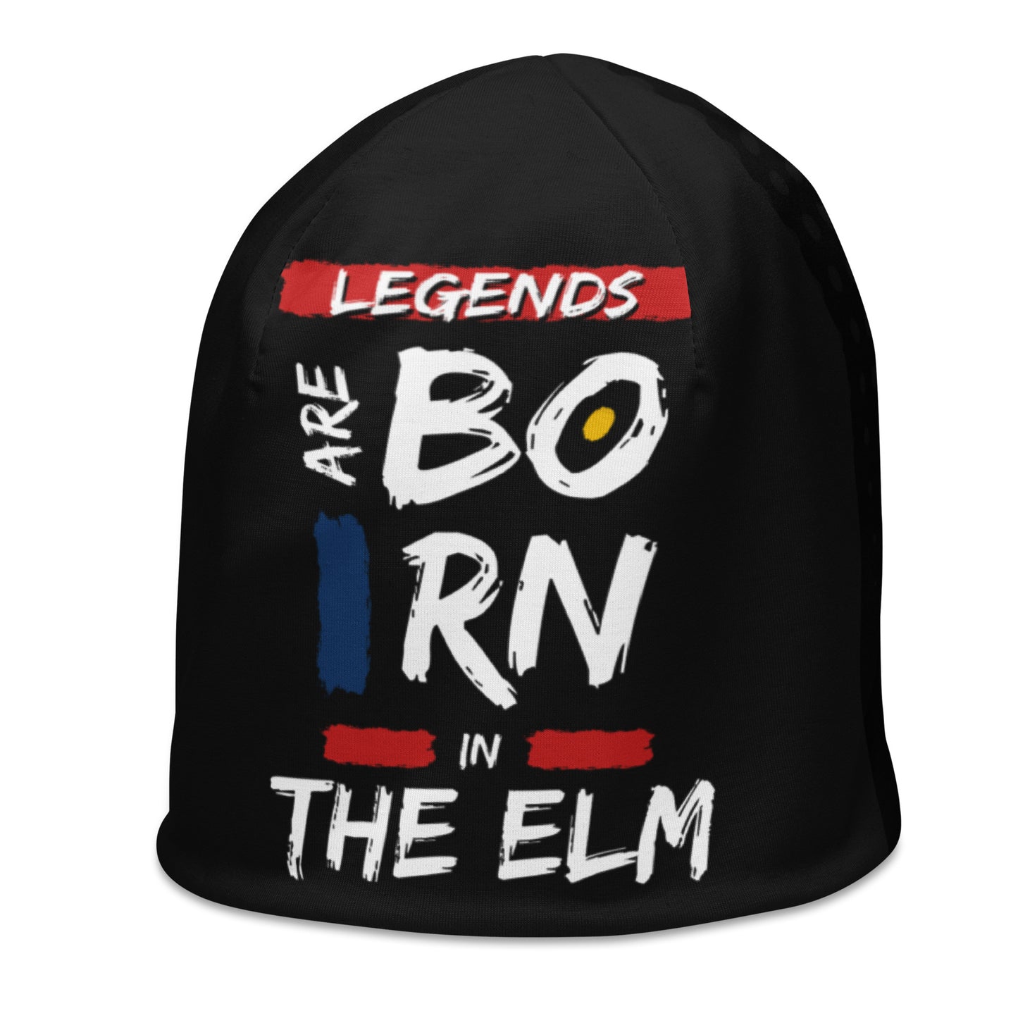 Elm Legends Print Beanie