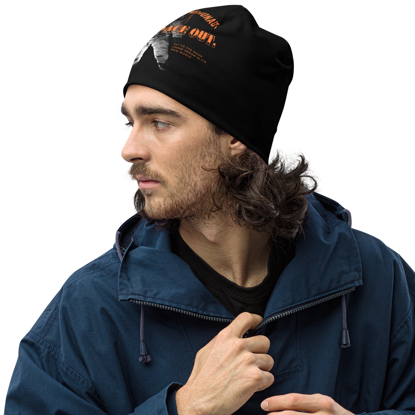 Astro All-Over Print Beanie