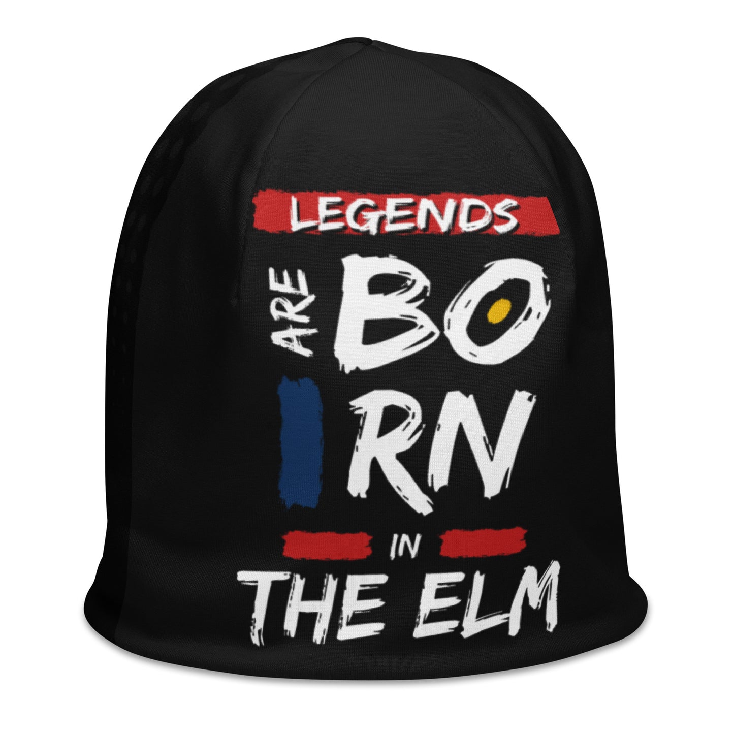 Elm Legends Print Beanie