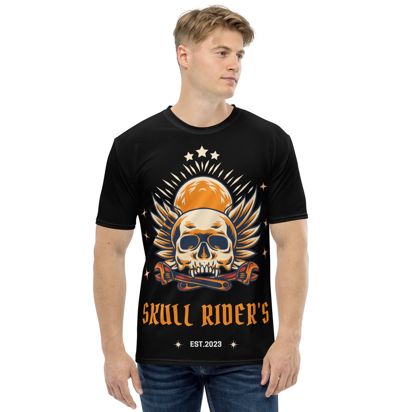 Skull Riders All Over Tee