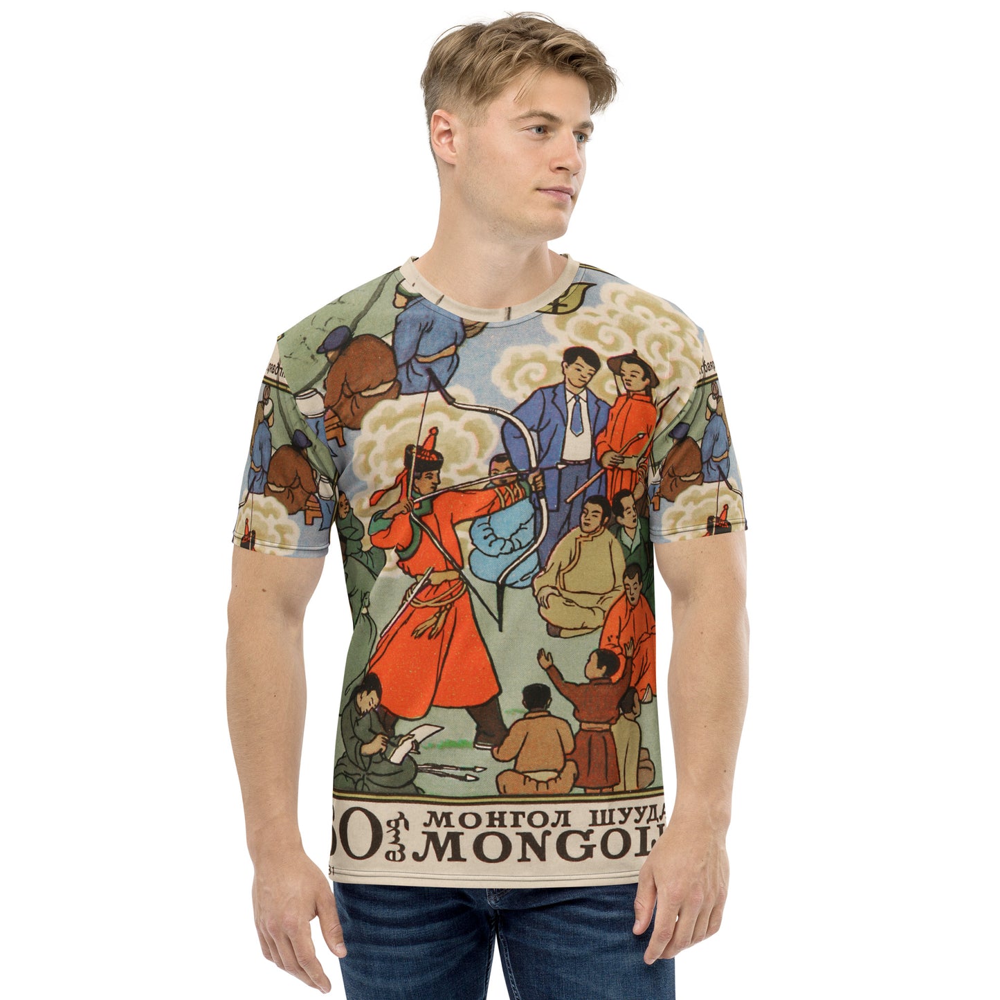 Mongolian All Over Tee