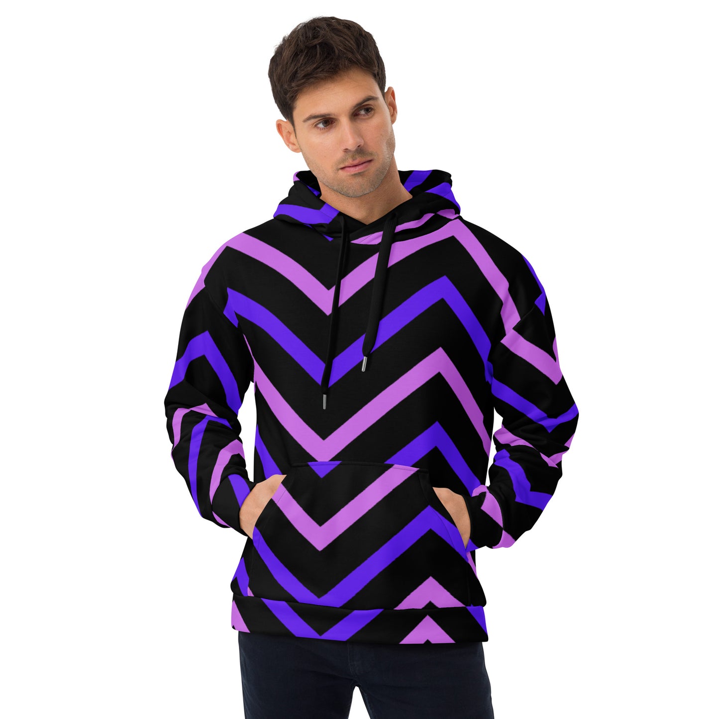 Purple Haze Drawstring Hoodie