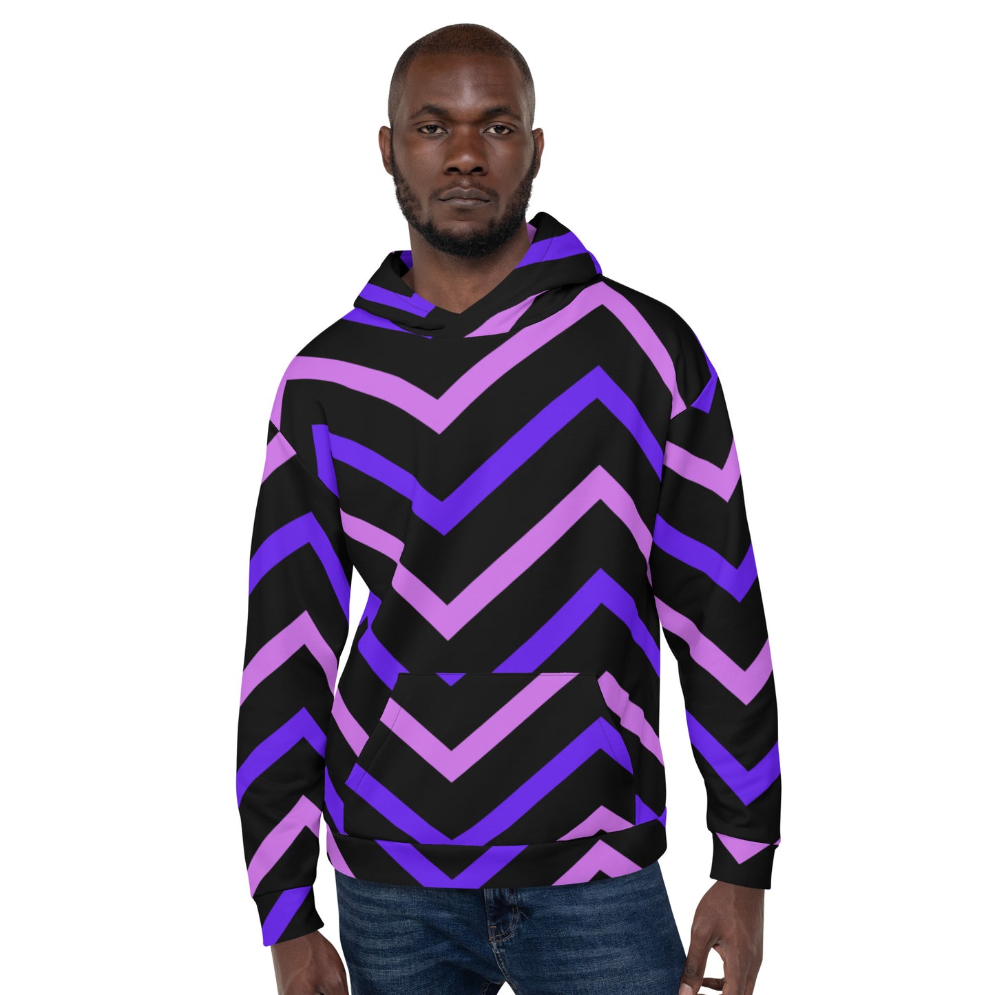 Purple Haze Drawstring Hoodie